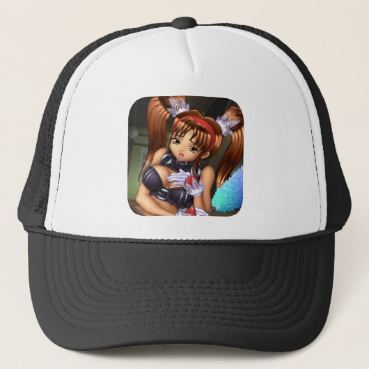 Casquette Anime Girl - Miel (Devant)