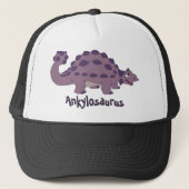 Casquette Ankylosaurus de bande dessinée (Devant)