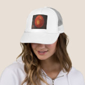 Casquette Ann Hayes Peinture Apple (En situation)