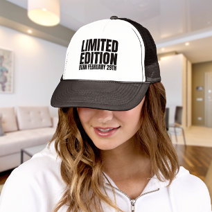 Casquette Année bissextile Anniversaire Né Février 29 Jour b