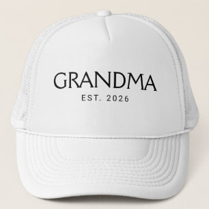 Casquette Année de création de grand-mère classique