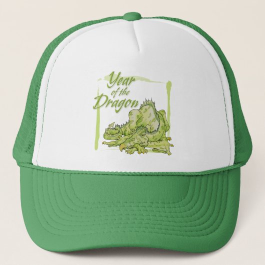 Casquette Année du dragon (Devant)