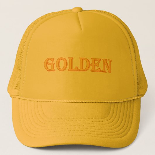 CASQUETTE années GOLDEN (Devant)