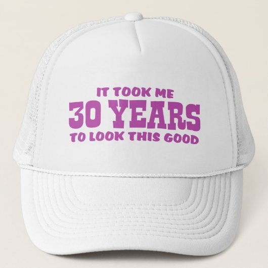 Casquette Anniversaire 30 ans (Devant)