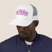 Casquette Anniversaire 30 ans (En situation)