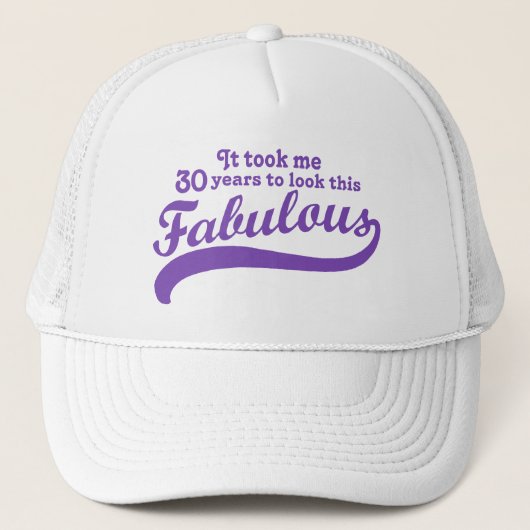 Casquette Anniversaire 30 ans (Devant)