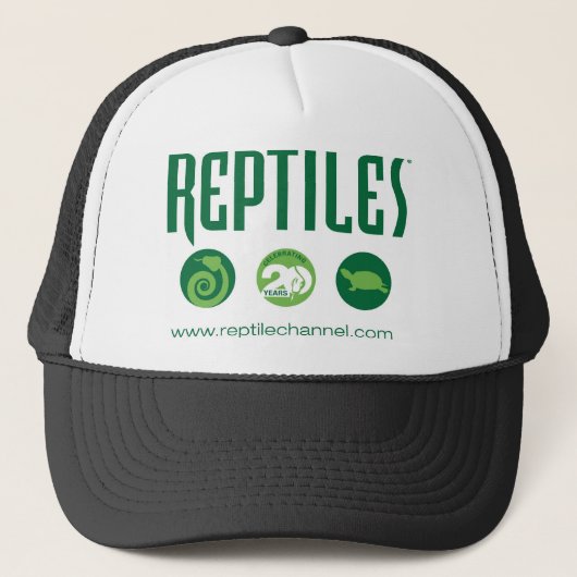 Casquette Anniversaire #4 de reptile (Devant)