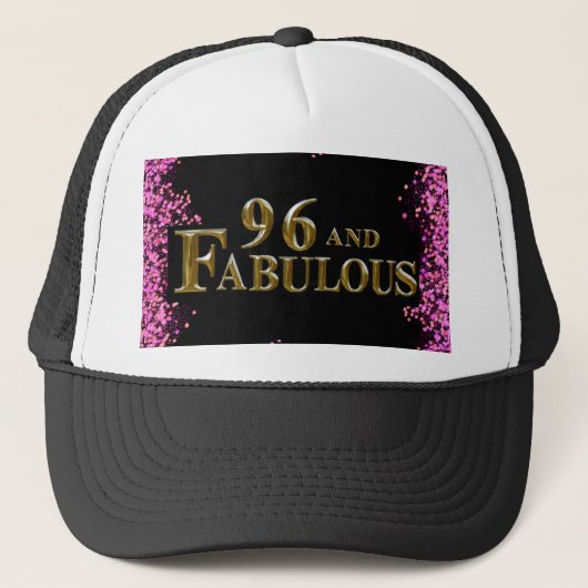 Casquette Anniversaire 96 ans (Devant)