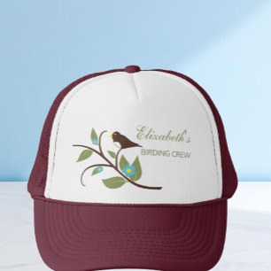 Casquette Anniversaire d'oiseau