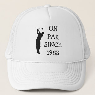 Casquette Anniversaire Golfer Funny 40e heureux papa Par