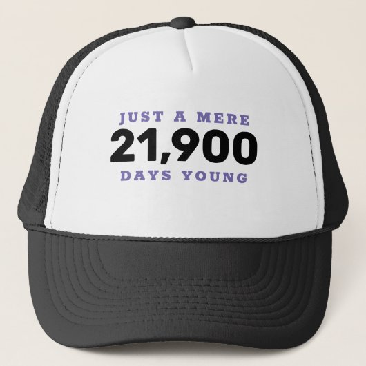Casquette Anniversaire marquant (Devant)