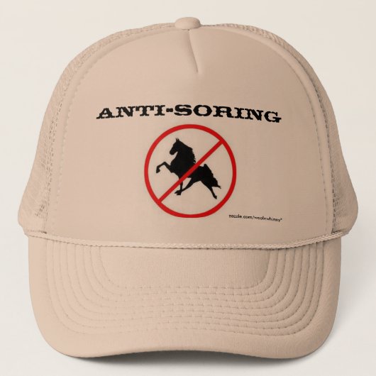 Casquette anti- avec symbole Ban (Devant)
