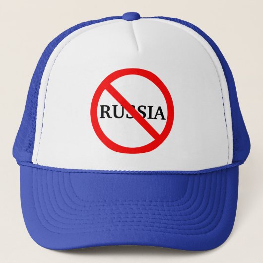 Casquette Anti-Russie (Devant)