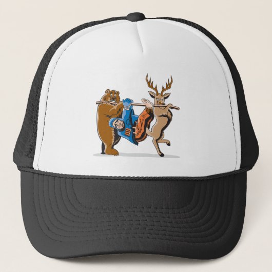 Casquette Anti vengeance d'animal de chasse (Devant)
