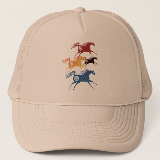 Casquette antique de chevaux (Devant)