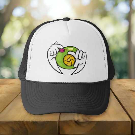 Casquette Appareil photo dessiné