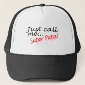 Casquette Appelez-juste moi papa superbe (Devant)