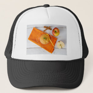 Casquette Applesauce à la cannelle et cuillère orange