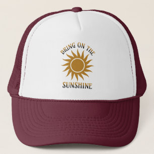 Casquette Apportez le Golden Sunshine