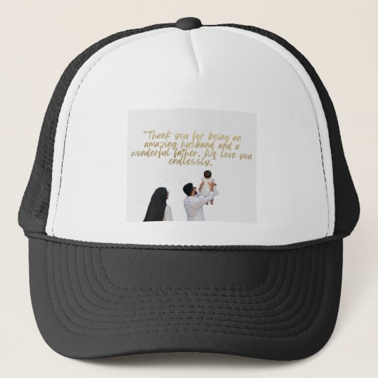 Casquette Appréciation du mari et du père (Devant)