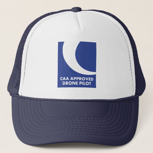 Casquette approuvé de pilote de bourdon de CAA (Devant)