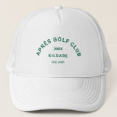 Casquette Après le Golf Club Forêt Vert Golf Social Crest (Devant)