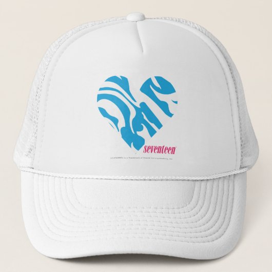 Casquette Aqua 2 de zèbre (Devant)