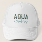 Casquette Aqua Aerobics Empreinte Cheetah Aqua aérobic cadea (Devant)