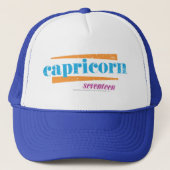 Casquette Aqua de Capricorne (Devant)