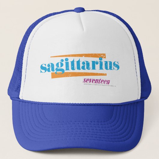 Casquette Aqua de Sagittaire (Devant)