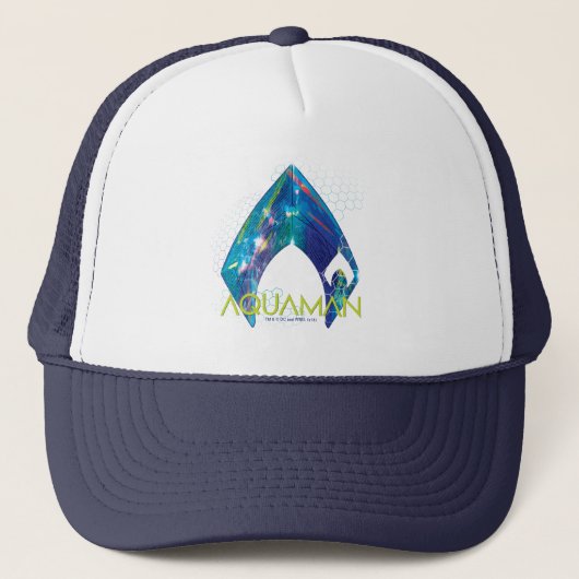 Casquette Aquaman | Logo Aquaman modifié (Devant)