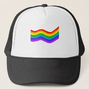 Casquette Aquarelle couleurs arc-en-ciel