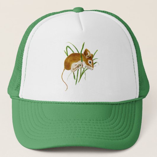 Casquette Aquarelle Cuire souris souris souris Souris Faune  (Devant)