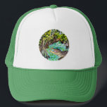 Casquette Aquarelle du parc national des Everglades<br><div class="desc">Découvrez cette superbe illustration d'aquarelle du Parc National des Everglades et préparez-vous à quelques aventures ! Consultez ma boutique pour plus de designs aussi!</div>