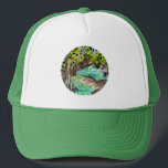 Casquette Aquarelle du parc national des Everglades<br><div class="desc">Découvrez cette superbe illustration d'aquarelle du Parc National des Everglades et préparez-vous à quelques aventures ! Consultez ma boutique pour plus de designs aussi!</div>
