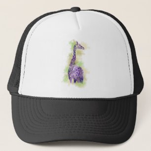 Casquette Aquarelle Giraffe 1