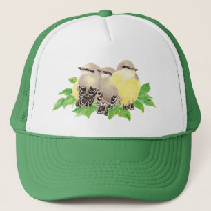 Casquette Aquarelle King Bird Family