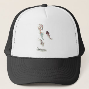 Casquette Aquarelle Koi Fish