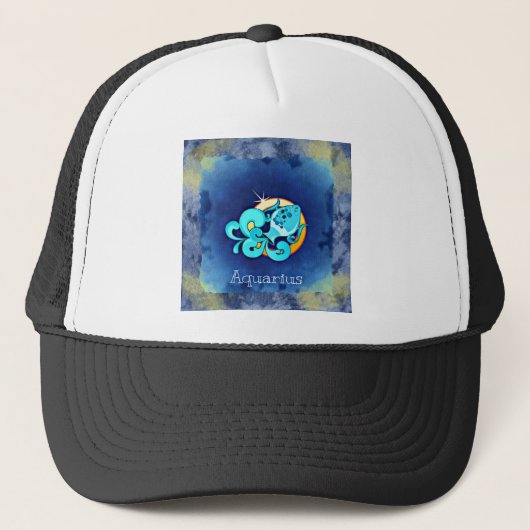 Casquette Aquarius (Devant)