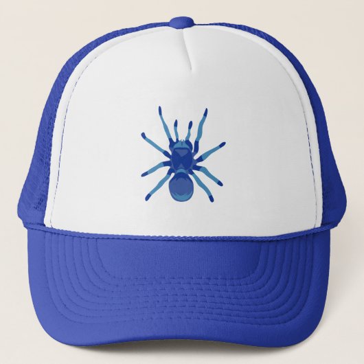 Casquette Araignée (bleue) (Devant)