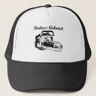 Casquette Arboriste de Badass - tronçonneuse