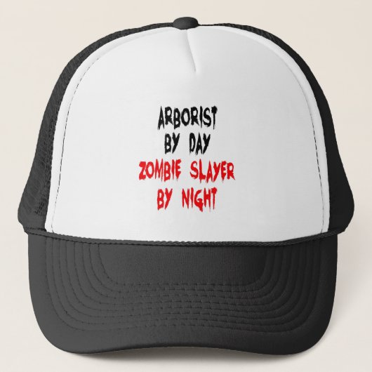 Casquette Arboriste Zombie Slayer (Devant)