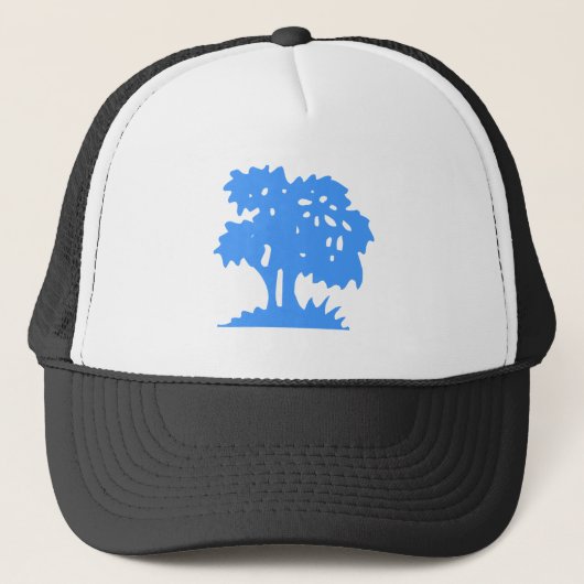 Casquette Arbre à dessin - Bleu Bébé (Devant)