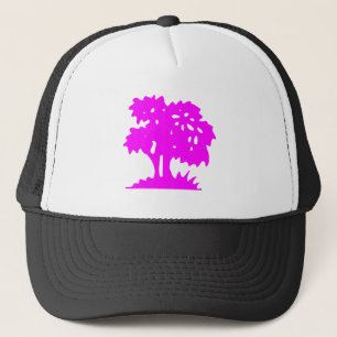 Casquette Arbre à dessin - magenta