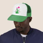 Casquette Arbre Coeurs d'amour (En situation)