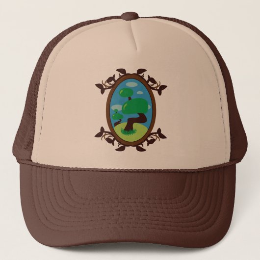 Casquette Arbre de bonsaïs (Devant)