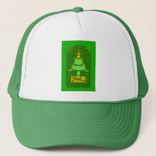 Casquette Arbre de Noël celtique - Vert