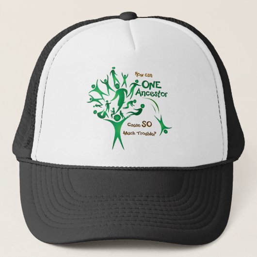 Casquette Arbre une ancêtre (Devant)