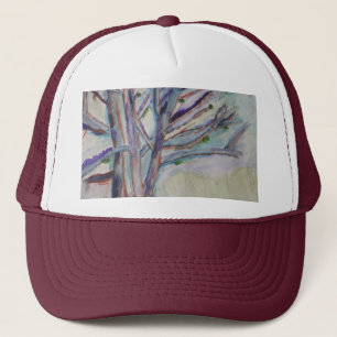 Casquette Arbres Abstraits