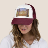 Casquette Arbres au coucher du soleil (En situation)